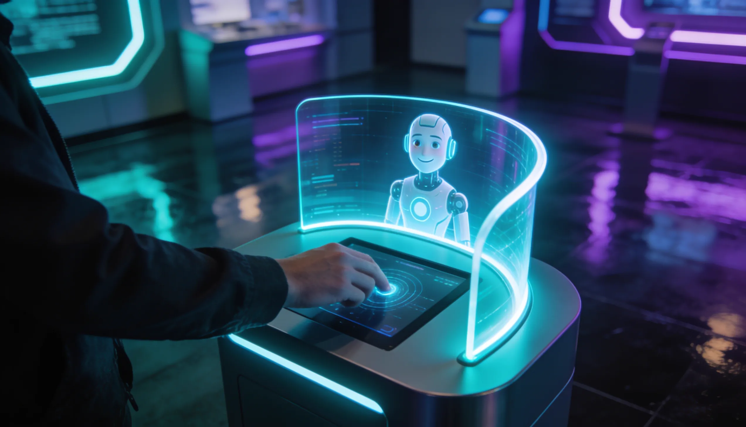 AI Interactive Stations & Case Study Activation